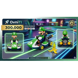 Figura Coleccionable Luigui Mario Kart